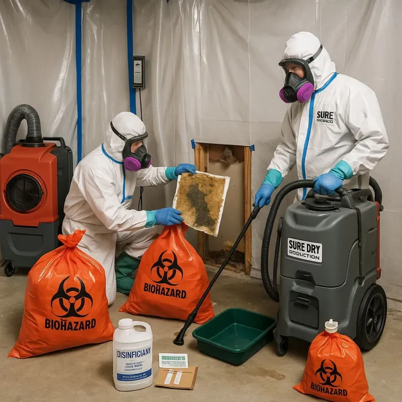 Contaminated Water Handling Protocols process in Centerville, MN