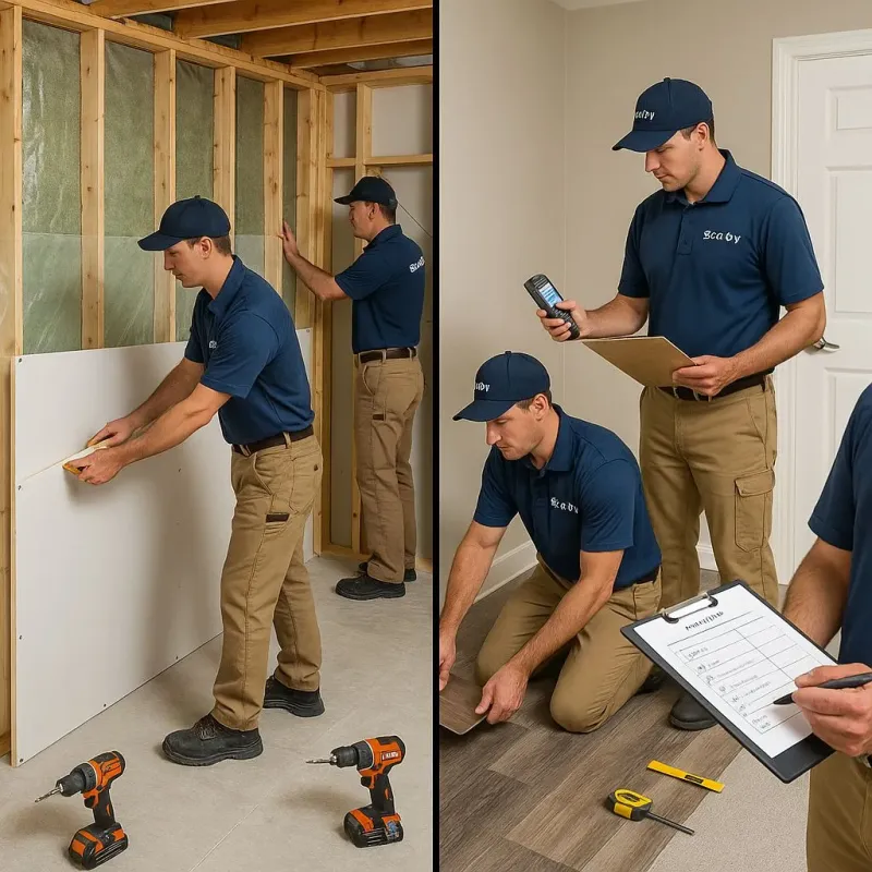 Repairs and Reconstruction process in Centerville, MN